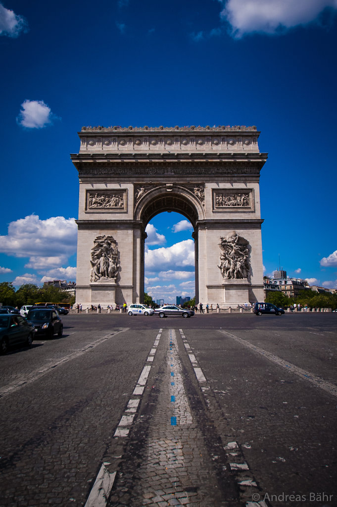 Paris - L'Arc de triomphe